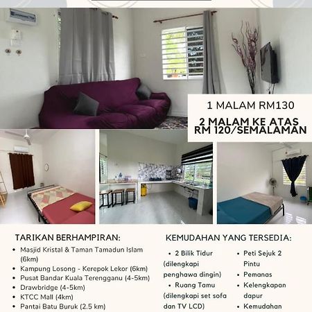 קואלה טרנגאנו Inap Desa Homestay Batu Buruk מראה חיצוני תמונה